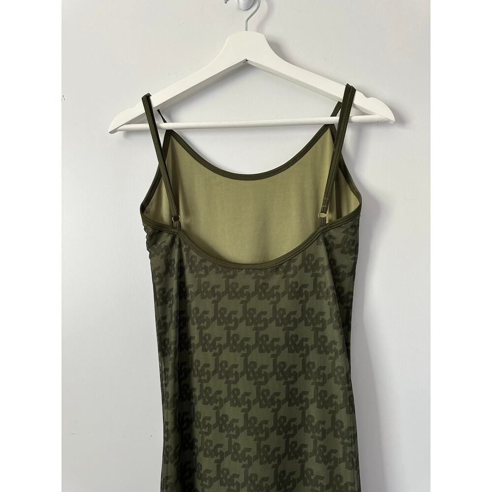 Jagger & Stone Princess Polly Demi Mesh Green Midi Dress size 2 - Picture 8 of 13